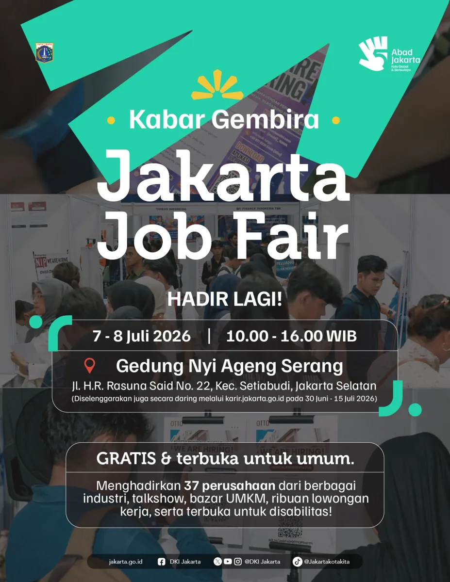 Job Fair Kabupaten Simalungun 2026 (Suku Dinas TKTE Wilayah Kabupaten Simalungun Barat) : 7-8 Juli 2026