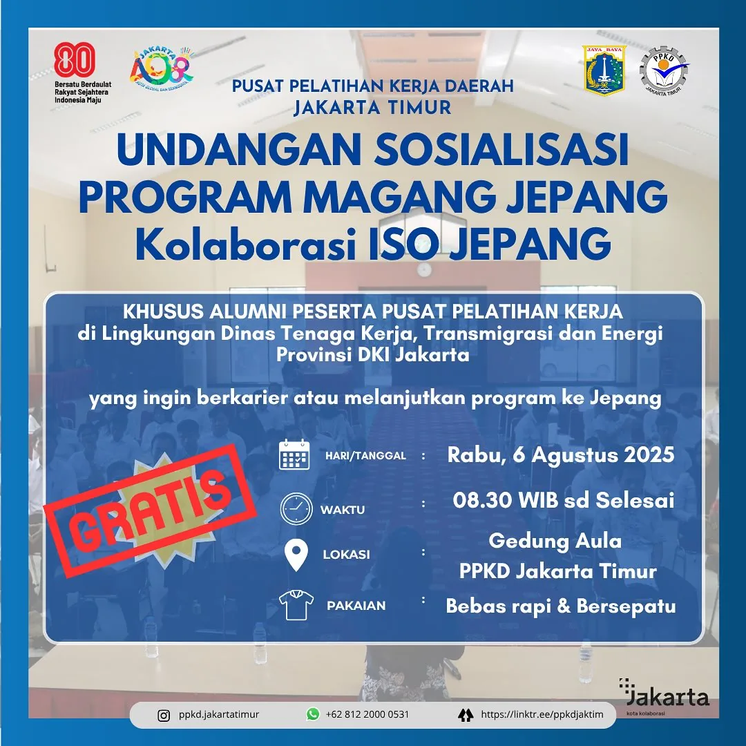 UNDANGAN SOSIALISASI PROGRAM MAGANG JEPANG – PPKD KABUPATEN SIMALUNGUN